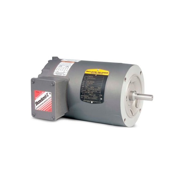 Baldor-Reliance Motor VNM3541, .75HP, 3450RPM, 3PH, 60HZ, 56C, 3520M, TENV, F1